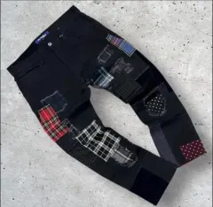 JUNYA WATANABE MAN コム・デ・ギャルソン パッチワーク パンツ S