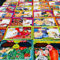 LOTTE ストリートファイターⅡ シール カード ロッテ　当時物　レトロカード LOTTE ストリートファイターⅡ シール カード ロッテ 当時物 激レア