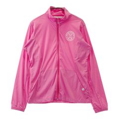 極美品 ジャックバニー ナイロンパーカー ロゴ 薄手 ピンク サイズ4