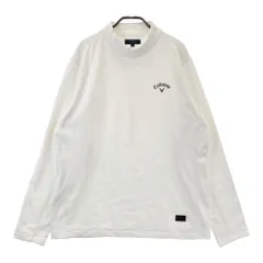 サイズ：3L CALLAWAY キャロウェイ  裏起毛 ハイネック 長袖Tシャツ  ホワイト系 [240101312241]# ゴルフウェア メンズ ストスト