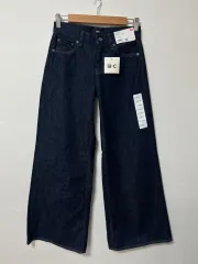 未使用 24-25 UNIQLO U ワイド デニム ズボン 正規品