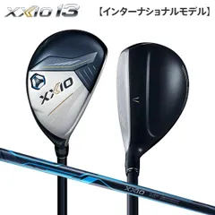 ダンロップ ゼクシオ13 インターナショナルモデル ユーティリティー XXIO MP1300K カーボンシャフト ネイビーのサムネイル