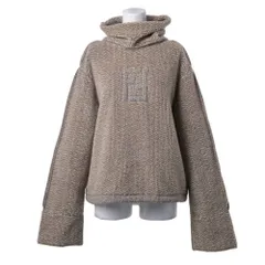 FENDI FF ロゴ刺繍 タートルネック ニット