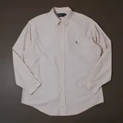 Polo ポロ ラルフローレン Classic ライトピンク Oxford シャツ