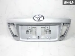 ★装着OK★ トヨタ 純正 NZE121 カローラ フィールダー リア ガーニッシュ パネル シルバー系 81670-13050 即納
