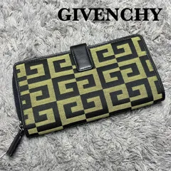 GIVENCHY ジバンシー キャンバス レザー 長財布 ラウンドファスナーのサムネイル