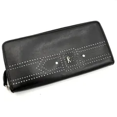 ロベルタディカメリーノ 長財布 ラウンドファスナー ブラック 黒 レザー 本革 美品のサムネイル