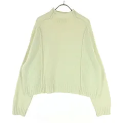 ZARA ザラ 長袖 ハイネック ニット L アイボリー レディース 古着