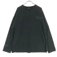 AZUL by moussy アズールバイマウジー バイカラー 長袖 スウェット Ｍ ブラック メンズ 古着のサムネイル