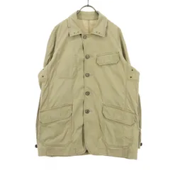 J.PRESS ジェイプレス 長袖 シャツジャケット M ベージュ メンズ 古着のサムネイル