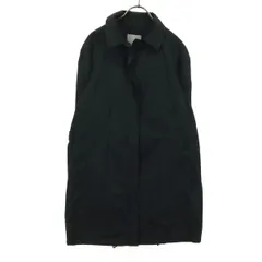 theory luxe セオリーリュクス 長袖 ステンカラーコート ブラック レディース 古着のサムネイル