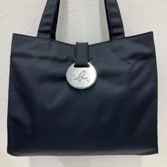 1547　agnes b. VOYAGE　アニエスベーボヤージュ　トートバッグ　ナイロン　ンプル　カジュアル　ブラック　黒