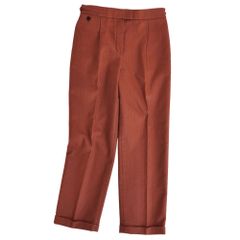 極美品 HERMES エルメス 上質 ワイドパンツ エクリュ シルク パンツ