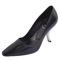 未使用 ロジェヴィヴィエ Roger Vivier パンプス レザー ヒール シ
