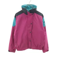THE NORTH FACE ノースフェイス USA製 ナイロンジャケット 8 ワインレッド レディース 古着