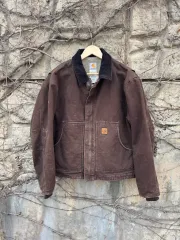 Carhartt カーハート ヴィンテージ J164 ダークブラウン フェイディング デトロイト ウォーク ジャケット