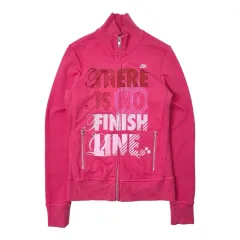 ナイキ ジャージ ピンク ジップアップ トラック ジャケット L