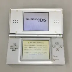 携帯ゲーム機 Nintendo DS Lite USG-001 シルバー 任天堂 ジャンク 2601LO081