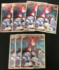 ホロライブOCG　エリザベス・ローズ・ブラッドフレイム　7枚セット　プロモ　ホロカ