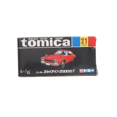 トミカ No.21 1/62 ニッサン スカイライン 2000GT(レッド/黒箱) 30周年復刻版 完成品 ミニカー トミー