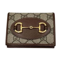 GUCCI ホースビット 1955 二つ折り財布 GGスプリーム - メルカリ