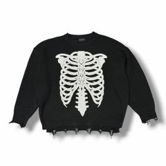 最安値】SaintMxxxxxx VLONE ボーン ニット M - メルカリ
