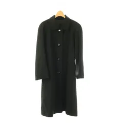 ノーブランド コート ロング カシミヤ 9 ブラック /HK ■ECC002