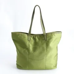 美品 プラダ テスート ナイロン トライアングルロゴ レザー トート バッグ 肩掛け ショルダー ハンド A4 レディース EEE DT36-6【中古】