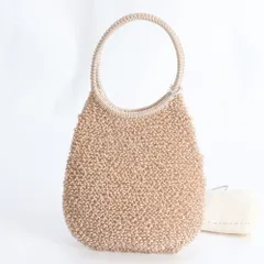 美品 アンテプリマ ワイヤーバッグ トート バッグ 肩掛け ショルダー ハンド ピンク レディース EEE DT33-5【中古】