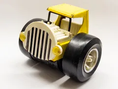 昭和レトロ ホットロッド風 2ホイーラー ミニカー トラクター ヴィンテージ　★のサムネイル