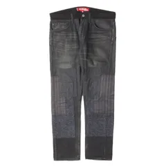 JUNYA WATANABE MAN COMME des GARCONS ジュンヤワタナベ マン コムデギャルソン パンツ ブラック 黒 サイズ:XS | 13AW Levis 再構築 パッチワーク ヴィンテージ加工 デニムパンツ (WL-P207)【中古】