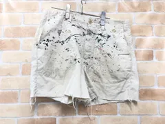 【中古】 TAKAHIROMIYASHITATheSoloist. ソロイスト ショートパンツ ペイント アイボリー M 111450773のサムネイル