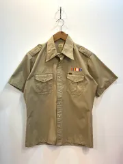 Lee ミリタリー コットン 半袖 シャツ L