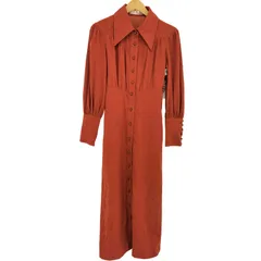 リリーブラウン Lily Brown スエード レトロ ロングワンピース レディース 表記無 