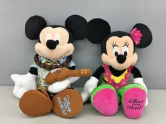 ぬいぐるみ 2体セット ディズニーストア ミッキー ミニー ハワイストア限定 ウクレレ 2507LO049