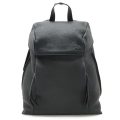 LOEWE ロエベ Tバックパック スモール リュックサック カーフスキン レザー ブラック 黒 シルバー金具のサムネイル