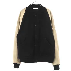 OLD JOE オールドジョー 25AW BUTTON-FRONT CAMPBELL JACKET アワードジャケット 252OJ-JK06 ブラック×ベージュ 40