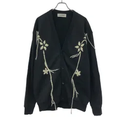 DISCOVERED ディスカバード FLOWER EMBROIDERIES SWEAT CD フラワーエンブロイダリースウェットカーディガン DC-B2-CU-01 ブラック Fのサムネイル