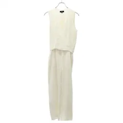 theory セオリー ALVMIE ADMIRAL CREPE LIGH ジャンプスーツ 01-6306411 ホワイト 0のサムネイル