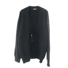 BALENCIAGA バレンシアガ セーフティピン ウールニットカーディガン 772203 T4143 ブラック Mのサムネイル