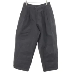 Yohji Yamamoto POUR HOMME ヨウジヤマモト プールオム 22AW UNEVEN DYE PRINT アニヴェンダイワイドミリタリーパンツ HE-P52-007 チャコールグレー 2のサムネイル