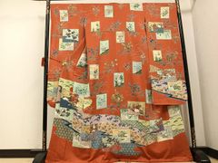 訪問着 紅型染京友禅 1088 13参り着物にも可能 - メルカリ