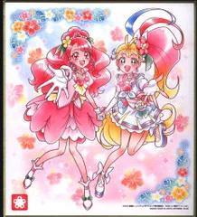 映画ヒーリングっとプリキュア 来場者特典 プリキュア色紙ART(キュアグレース、キュアサマー) 第2弾