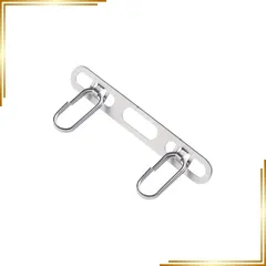 【新品】 [ハミィ] iFace Hang and ストラップホルダー ダブルリング(シルバー)【 スマホ ホルダー ストラップホール スマホショルダー 落下防止 アイフェイス 付けたまま充電可能 】 0