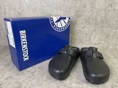 パグちゃんさん専用　BIRKENSTOCK ブラック サボ・クロッグサンダル BIRKENSTOCK サボ クロッグサンダル ブラック - メルカリ
