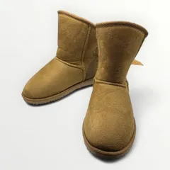 ムートン ショート ブーツ [ブラウン]（24.5cm）