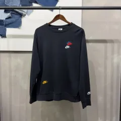 (100) NIKE カジュアル ストリート MULTI スウッシュ スウェット 長袖 Tシャツ