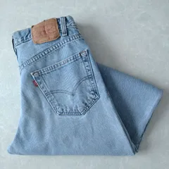 ■古着 Levi's リーバイス 550ジーンズ デニムパンツ RELAXED FIT 01年製 実寸W33L30【L5894】