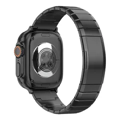 【新品】 ?MaKTech チタニウムバンド Apple Watch用 - DLC加工耐スクラッチメタルストラップ、軽量ブレスレット、ベベルエッジクイックリリースループ、iWatch 11/10/9/8/7,Ultra 3/2/1,SE 3/2/1 [20 0