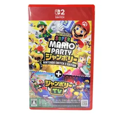 【中古美品】 【未開封】【ゲーム】スーパー マリオパーティ ジャンボリー Nintendo Switch 2 Edition ＋ ジャンボリーTV CERO区分_A 全年齢対象 任天堂 スイッチ2 ソフト 【029-260402-ay-05-izu】